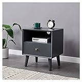 SHUTING2020 Nachtständer Einzelne Schublade Holz Nachttisch Modern Minimalistisches kleines Apartment Schlafzimmer Mini Lagerungsumfang Home Bettkabinett Nachttische (Color : B)