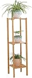 TAMSOI TXY Pflanzenständer Bambus Pflanzenständer Topfständer Balkon Display Topfständer Gartendekoration Ständer Blumenständer (Color : A, Size : 100 * 27cm)