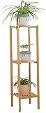 TAMSOI TXY Pflanzenständer Bambus Pflanzenständer Topfständer Balkon Display Topfständer Gartendekoration Ständer Blumenständer (Color : A, Size : 100 * 27cm)