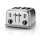 Cuisinart CPT180E Style Collection 4-Schlitz-Toaster, Edelstahl, gebürstetes Edelstahl