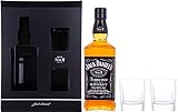 Jack Daniel's Tennessee Whiskey 40% Vol. 0,7l in Geschenkbox mit Rocking Gläsern