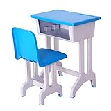 schreibtische und arbeitsplätze Kindertisch Kinderschreiberschüler Grundschüler Single Plastik Haushaltstisch und Stuhl Set Writing Desk bürotische für zu Hause