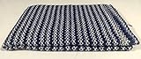 Handblock bedruckter indischer weicher Baumwollstoff Meterware, bedruckte Blumenstoffe für Kurti, Kleid, Kissenmaterial (50 Yards)