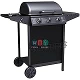 tepro Gasgrill Hampton, Gesamtleistung max. 11 kW, Grillfläche: ca. 50 x 37 cm