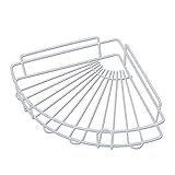 NOOLAR Eck-Duschkorb, Badezimmer-Organizer, ohne Bohren, Klebehaken, Dusch-Organizer, Aufbewahrung, Wandmontage, Shampoo-Halter, Organizer, for Badezimmer, Küche