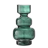 Bloomingville Vase, grün, Glas