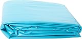 Poolomio PVC-Poolinnenfolie, hochwertige, kältebeständige Folie für den Pool, geeignet für Stahlwandpools mit Ø 360 x 120 cm, Stärke: 0,6 mm, runde Poolfolie