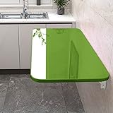 Klapptisch Wand Kleiner, Platzsparender Schwimmender Schreibtisch, Zusammenklappbarer Computertisch,Esstisch Ausziehbar An Der Wand Montierter Klapptisch Für Arbeitszimmer, KüChe, WäScherei Usw ( Colo