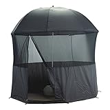 Behr Angeln Red Carp Schirmzelt mit Fliegenschutz, 2,50 m, 60517