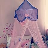 LEVABE Prinzessin Betthimmel,Traumschmetterlings-Entwurfs-hängender Vorhang | Tragbares Kuppeldeckennetz für Outdoor-Reisen, Camping, Schlafzimmerdekoration