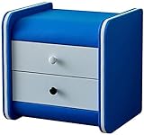 Generic Nachttisch für Schlafzimmer Massivholz Eckschrank Leder Kunst Aufbewahrung Schublade Beistellschrank Schließfächer Kinder Nachttisch für Home Office