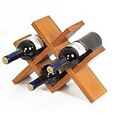 Regale Weinregale Freistehend Naturholz Eiche Schrank Wohnzimmertisch Kleiner Weinschrank Aufbewahrung Dekoration Weinregal Weinflaschen Organizer Ornamente Weinregale Blumentopfregal H