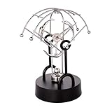 FBITE FXJ Kreative Delphin Energie rotierende Schaukel Eisen Ornamente Mode Newton Swing Ball Pendel Heimdekorationen Kunst Handwerk Geschenke Spielzeug