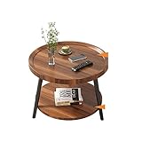 AOKLEY Kleiner Tisch Nordic Small Couchtisch Sofa Side Table Wohnzimmer Haushalt Kleiner Wohnung Nachttisch Ecke Mehrere Seitenschrank Kleiner runder Tisch Couchtisch Klein