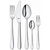Silit Midi Besteck Set 6 Personen, 30-teilig, Monobloc-Messer, hochwertiger Edelstahl rostfrei, poliert, glänzend, spülmaschinengeeignet