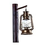 LSRADU Nostalgie Bambus Wandlampe Balkonlampe Restaurant Shop Kreative Pferdelampe Bambusstange Antike Wandlampe Nachttischlampe Bekleidungszimmerlampe Badezimmer Schminktischlampe Spiegel Scheinwe