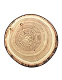 KRIPINC Teppich, 3D Alte Holzfarbe Jahresringmuster Bodenmatte, Runder rutschfeste Matte für Wohnzimmer, Schlafzimmer, Nachttisch, Spielzimmer (80X80cm, Stil B)