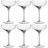 LEONARDO HOME Champagnerschale POESIA 260 ml, 6er, 069169, Glas, 260 milliliters