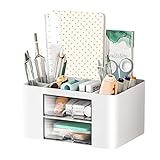 LOMUG Schreibtisch Organizer, Stifthalter , Kinder Schubladen Organizer Schreibtisch Multifunktionaler Stifthalter Organizer für Zuhause Büro und Schule