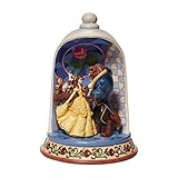 Enesco Jim Shore 6008995 Disney Traditions Die Schöne und das Biest Rose Dome Figur Mehrfarbig 10.3 in H x 7.08 in W x 7.08 in L