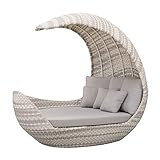 Liegeinsel Pesaro Harkers Island Wash Duo Gartenlounge Gartenmöbel Sunlounger Sonneninsel