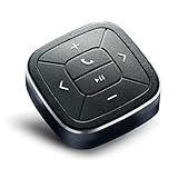 TUNAI Button- Bluetooth Fernbedienung Auto Media Button fürs Lenkrad zum Musiksteuern, Telefonieren, und mehr- kompatibel mit iPhone and Android Smartphones