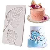 Blätter Form Schokolade Kuchenform, 3D Silikon Form, Süßigkeiten Backform, DIY Werkzeuge Fondant Moulds, Creative Chocolate Sugar Candy Cookie-Sugarcraft Mould, Kuchen Deko, Verziert Schokolade Backen