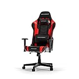 DXRacer (das Orginal Prince P132 Gaming Stuhl, Kunstleder, Schwarz-rot, 185 cm