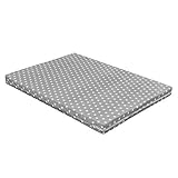 Baby Delux Laufgittermatratze 75x100 cm Matratze für Laufgitter Laufstall Grey Stars Oeko-TEX