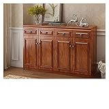 Massivholz Schuhschrank, Heimtür Reine Massivholz Lagerung Veranda Kabinett Wohnzimmer Schließfach YIJIAN (Größe : 405-100x32x160cm)