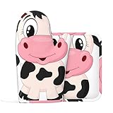 Cartoon Milchkuh Ofenhandschuh, hitzebeständig, Kochhandschuh, für Küche, Kochen, Backen und Grillen im Freien