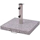CIADAZ Schirmständer, Schirmständer Sonnenschirm, Sonnenschirm Ständer, Sonnenschirm Fuß, Parasol Stand, Sonnenschirm Fuss, 45 cm