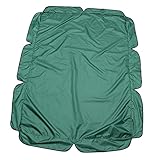 Parliky Schaukelstaub Robuste Hängematte Babyschaukeln Outdoor Grüne Stuhlbezüge Schaukelbezüge Für 3-Sitzer 3-Schaukel-Baldachin Ersatz-Terrassenschaukel Gartenstuhl Schatten
