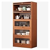 SUNESA Buffetschrank Sideboard Küche Aufbewahrung Homeschrank Wandaufbewahrung Wandlagerung Akzentschrank