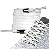 LaceHype - 2 Paar Premium Elastische Schnürsenkel mit Metallkapseln ohne binden - Set für 2 Paar Schuhe - mit Kapseln für Sneaker, Laufschuhe, Sporschuhe