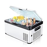 Autokühlschrank 20/26/30L Auto Kühlschrank 12V Kompressor Tragbare Gefrierschrank Kühler Kühlschrank Schnelle Kühlung Hause Outdoor Picknick Cool Für Wohnmobil-Reisen, Camping-Angeln ( Color : Black a