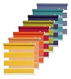 Rikmani Doppelrollo Fensterrollo COR Duo-Rollo Klemmfixierung Zebrarollo Seitenzugrollo ohne Bohren, lichtdurchlässig und verdunkelnd 85x215 cm, blau