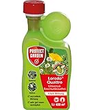 PROTECT GARDEN Universal-Rasenunkrautfrei Loredo Quattro Rasen-Unkrautvernichter gegen hartnäckige Unkräuter mit 4-fach Wirkung, 400 ml