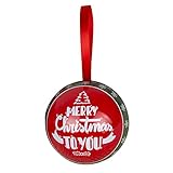 Weihnachts-Süßigkeitsglas-Hängedekorationen Kreative Weihnachtsweißblech-Süßigkeitskugel-Box Weihnachtsbaum-Hängekugel-Dekorationsanhänger, die als Geschenk gegeben Werden können Hny381