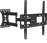 Amazon Brand - Eono TV Wandhalterung Schwenkbar Neigbar, Fernseher Wandhalterung Ausziehbar für die Meisten 26-55 Zoll LED, LCD, OLED TVs bis zu VESA 400x400mm und 27kg, PL2432