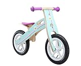 BIKESTAR Kinderlaufrad Lauflernrad Kinderrad für Mädchen ab 3-4 Jahre | 12 Zoll Kinder Laufrad Holz | Violet | Risikofrei Testen
