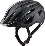 ALPINA PARANA - Leichter, Individuell Anpassbarer Touren Fahrradhelm Mit Fliegennetz Für Erwachsene, black matt, 58-63 cm