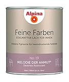 Alpina Feine Farben Lack No. 19 Melodie der Anmut® edelmatt 750ml - Dezentes Roséviolett