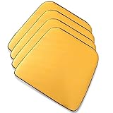Esszimmerstuhlauflage, Stuhlkissen für Esszimmerstühle, Leder, U-förmige Stuhlauflagen, weiche Sitzkissenauflagen, rutschfest, für die Küche, Esszimmerstuhlauflage, waschbar, 1/2/4 Packungen (Farbe: G