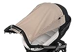 Altabebe AL7013-22 Sonnensegel Lifeline mit Seitenschutz für Kinderwagen/Buggys, beige