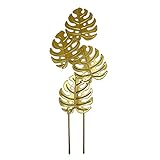 Hopeup Kletterhilfe für Pflanzen, Rankhilfe gegen Knacken, Bonsai, Kletterunterstützung, kreatives Goldfarben