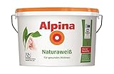 Alpina NaturaWeiss, Wandfarbe matt 2,5 L.Allergiker geeignet 5,99 Euro/Liter