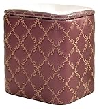 EnixWh Schuhschrank, Ottomane, multifunktionale Aufbewahrung, Fußstütze, Schuhhocker aus Massivholz, Sofahocker, Schlafzimmer-Finishing-Box, für Büro, 4 Farben (Farbe: Lila, Größe: 40 x 33 x 47 cm