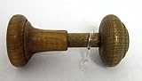1 Stück Raffhalter Holz Eiche rustikal ca.11-14 cm