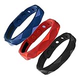 Sosoport 3 Stück Antistatik-Armband Anti-Statik-Armband Armband Für Paare Sport-Armbänder Handgelenkschlaufe Herren-Silikon-Armband Geschenk Anti-Statik-Silikon-Armband